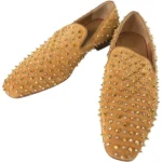 クリスチャン・ルブタン スリッポン スエード