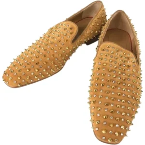 クリスチャン・ルブタン スリッポン スエード