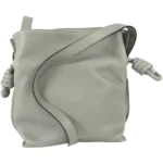 ロエベ アナグラム フラメンコクラッチミニ ショルダーバッグ レザー