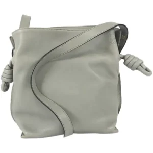 ロエベ アナグラム フラメンコクラッチミニ ショルダーバッグ レザー