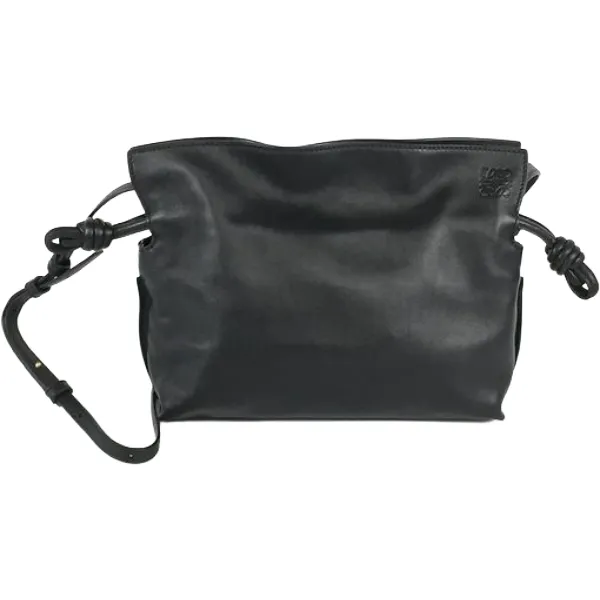 ロエベ アナグラム フラメンコクラッチミニ ショルダーバッグ レザー