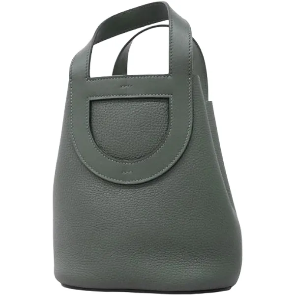 エルメス インザループ18 ハンドバッグ レザー W刻印