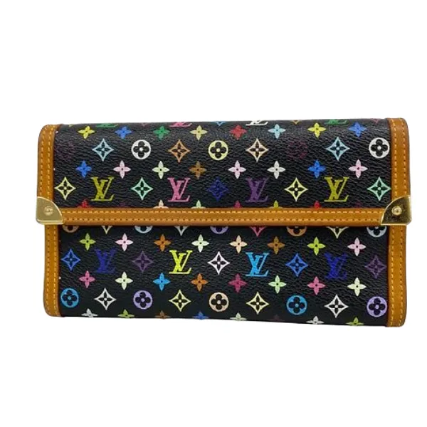 ルイ・ヴィトン モノグラムマルチカラー ポルトトレゾールインターナショナル 財布 M92658