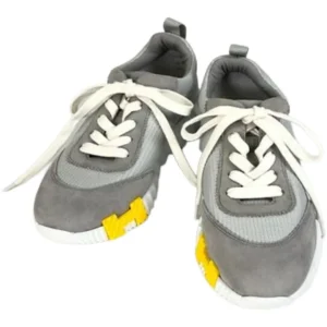 エルメス スニーカー スエード メッシュ