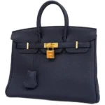 エルメス バーキン25 ハンドバッグ レザー Z刻印 ゴールド金具