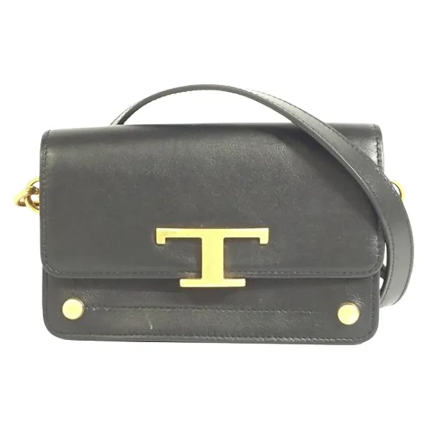 トッズ ショルダーバッグ レザー