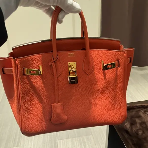 エルメス　バーキン25　T刻印