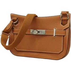 エルメス ジプシエールミニ ショルダーバッグ レザー B刻印 シルバー金具