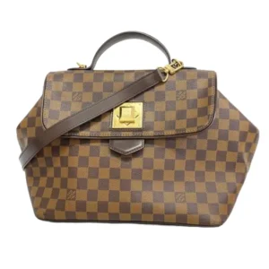 ルイ・ヴィトン ダミエ ベルガモMM ハンドバッグ N41168 