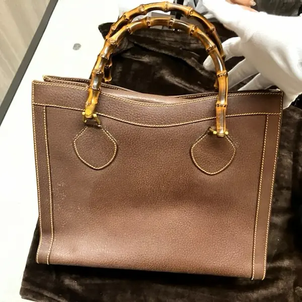 グッチ　バンブー　トートバッグ