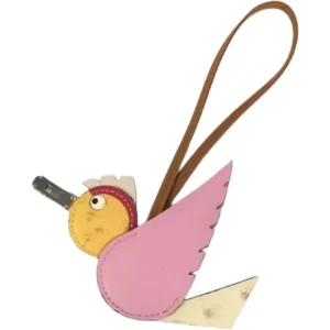 エルメス バーディ チャーム オーストリッチ W刻印