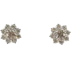 ハリーウィンストン サンフラワー ピアス イヤリング