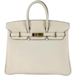 エルメス バーキン25 ハンドバッグ レザー T刻印 ゴールド金具