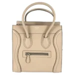 セリーヌ ラゲージマイクロ ハンドバッグ レザー