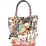 クリスチャン・ルブタン ハンドバッグ エナメル