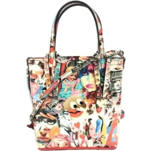 クリスチャン・ルブタン ハンドバッグ エナメル