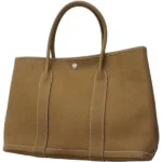 エルメス ガーデンパーティPM トートバッグ レザー C刻印 シルバー金具