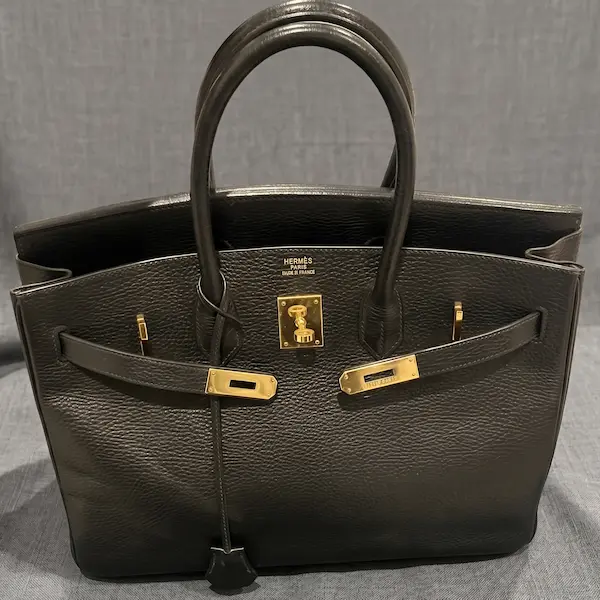 エルメス　バーキン35　□G刻印