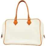 エルメス プリュム32 ハンドバッグ レザー □I刻印 ゴールド金具