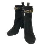 ルイ・ヴィトン ブーツ スエード 