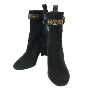 ルイ・ヴィトン ブーツ スエード 