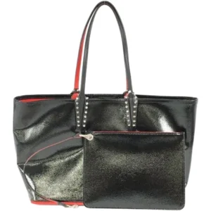 クリスチャン・ルブタン トートバッグ エナメル