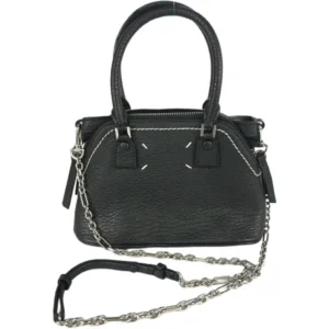 メゾンマルジェラ 5ACマイクロ ハンドバッグ レザー