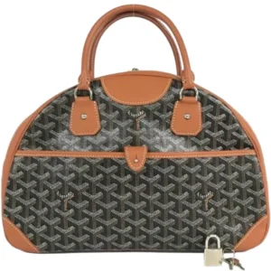 ゴヤール サンジェンヌMM ハンドバッグ コーティングキャンバス レザー