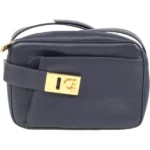 サルヴァトーレ・フェラガモ ガンチーニ ショルダーバッグ レザー