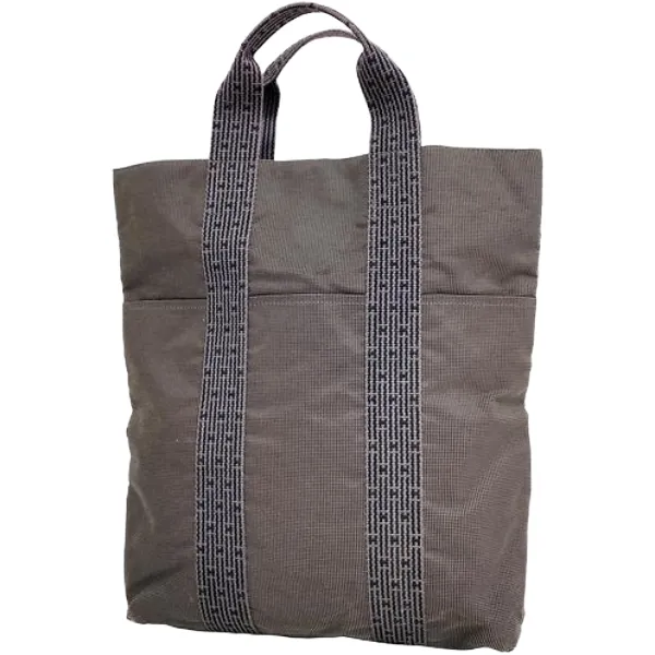 エルメス エールラインカバス トートバッグ キャンバス