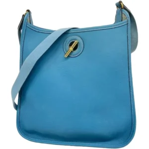 エルメス ヴェスパPM ショルダーバッグ レザー □C刻印 ゴールド金具