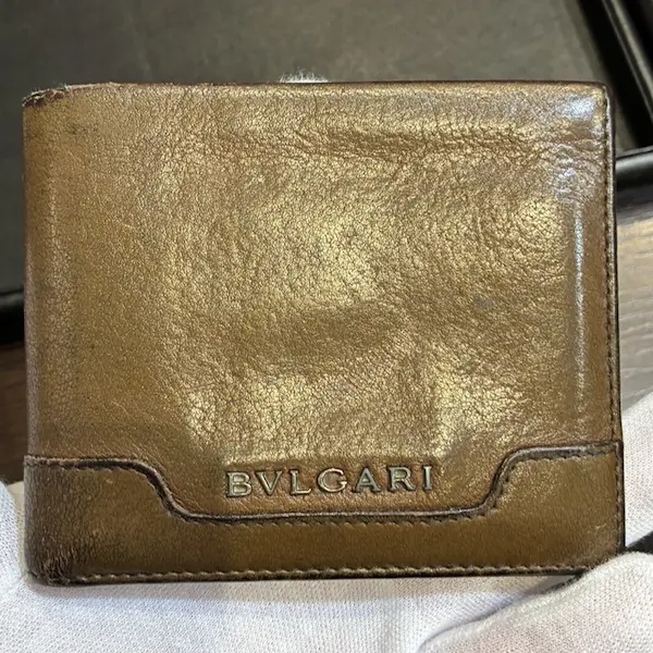 ブルガリ　二つ折り財布