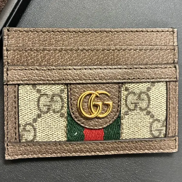 グッチ　オフィディア　GGスプリーム　カードケース