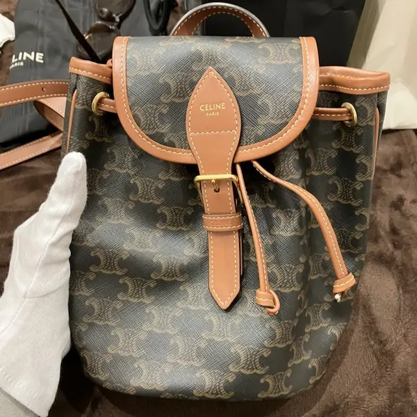 セリーヌ　ミニファルコ　トリオンフ　バックパック