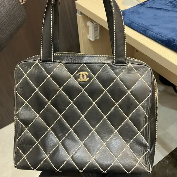 シャネル　ワイルドステッチ　ハンドバッグ