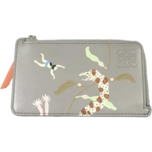 ロエベ アナグラム コインケース レザー スナ・フジタコラボ