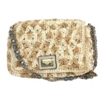 ドルチェ&ガッバーナ ショルダーバッグ ラフィア