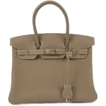 エルメス バーキン30 ハンドバッグ レザー □Q刻印 シルバー金具