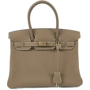 エルメス バーキン30 ハンドバッグ レザー □Q刻印 シルバー金具