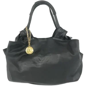 ロエベ アナグラム ナッパアイレ ショルダーバッグ レザー