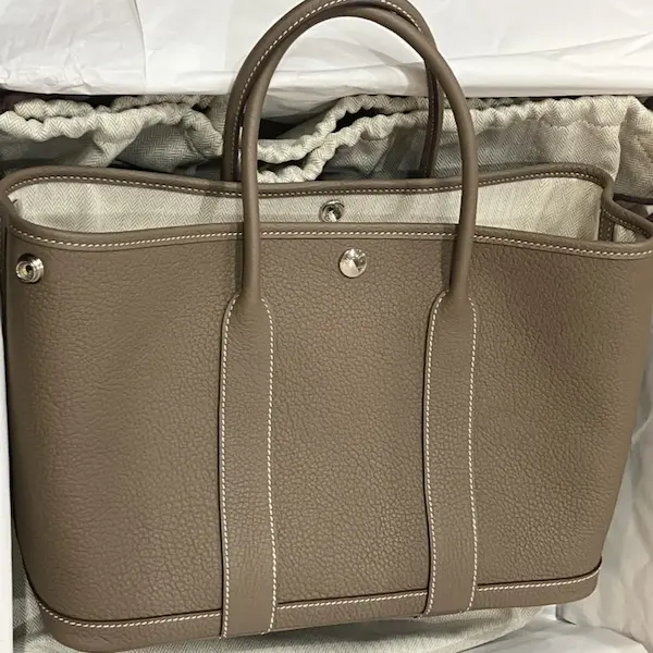 エルメス　ガーデンパーティ　W刻印