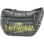 バレンシアガ グラフィティ エクスプローラー ボディバッグ レザー
