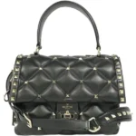 ヴァレンティノ キャンディスタッズ ハンドバッグ レザー