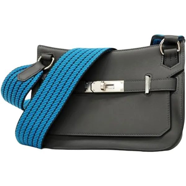 エルメス ジプシエールミニ ショルダーバッグ レザー K刻印 シルバー金具