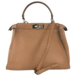 フェンディ セレリア ピーカブー ハンドバッグ レザー