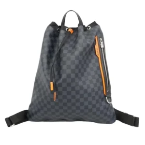 ルイ・ヴィトン ダミエコバルト ジムバックパック リュックサック N40170