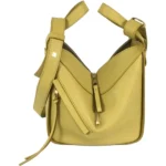 ロエベ ハンモックバッグコンパクト ハンドバッグ レザー