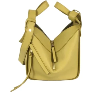 ロエベ ハンモックバッグコンパクト ハンドバッグ レザー