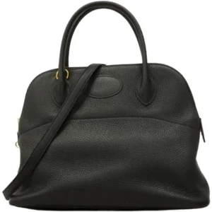 エルメス ボリード31 ハンドバッグ レザー Z刻印 ゴールド金具