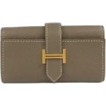 エルメス ベアン キーケース レザー C刻印 ゴールド金具